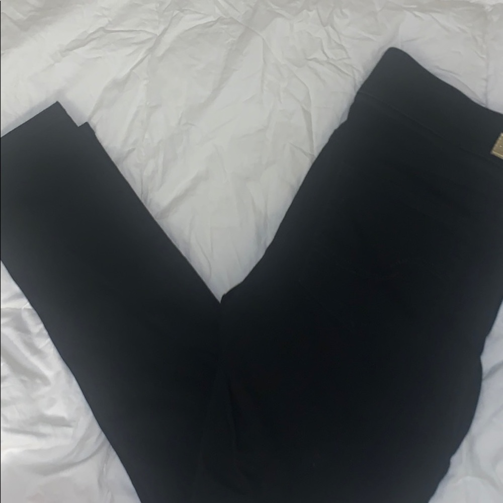 Levi signature pull on black jeans